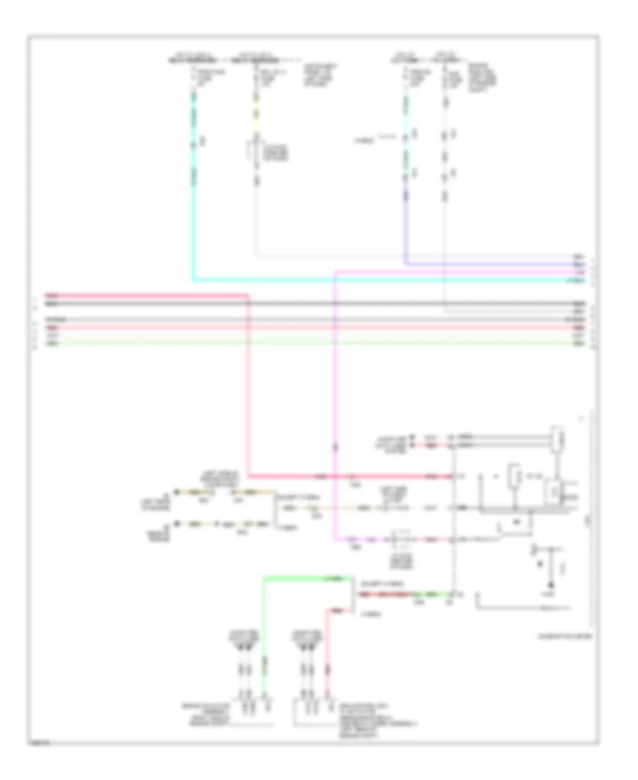 11-Speaker System Wiring Diagram, without Navigation Receiver Type (3 of 5) for Toyota Avalon Hybrid Limited 2013