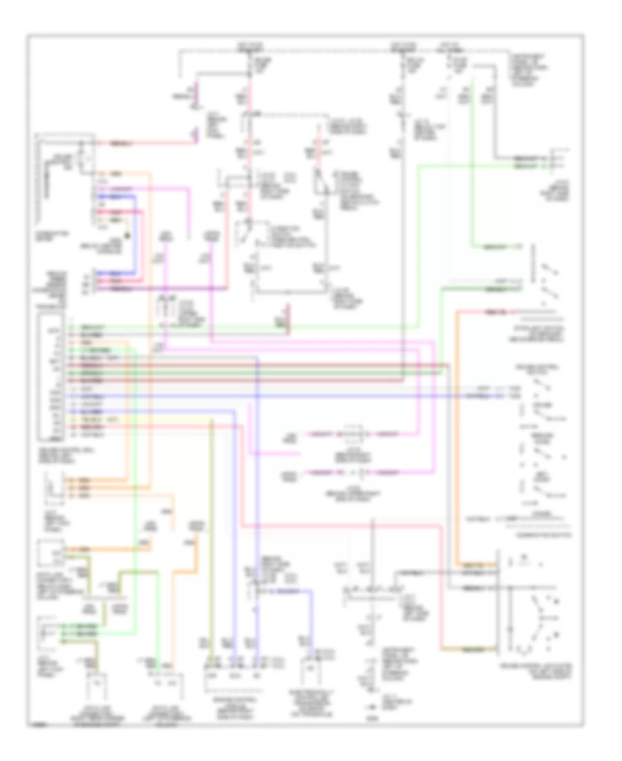 2 2L Cruise Control Wiring Diagram for Toyota Camry CE 2001