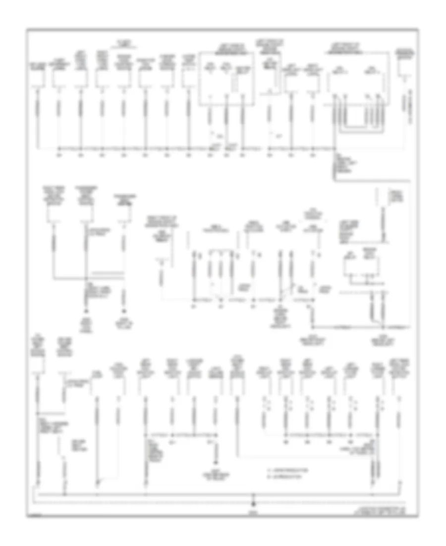 2 2L Ground Distribution Wiring Diagram 1 of 3 for Toyota Camry CE 2001