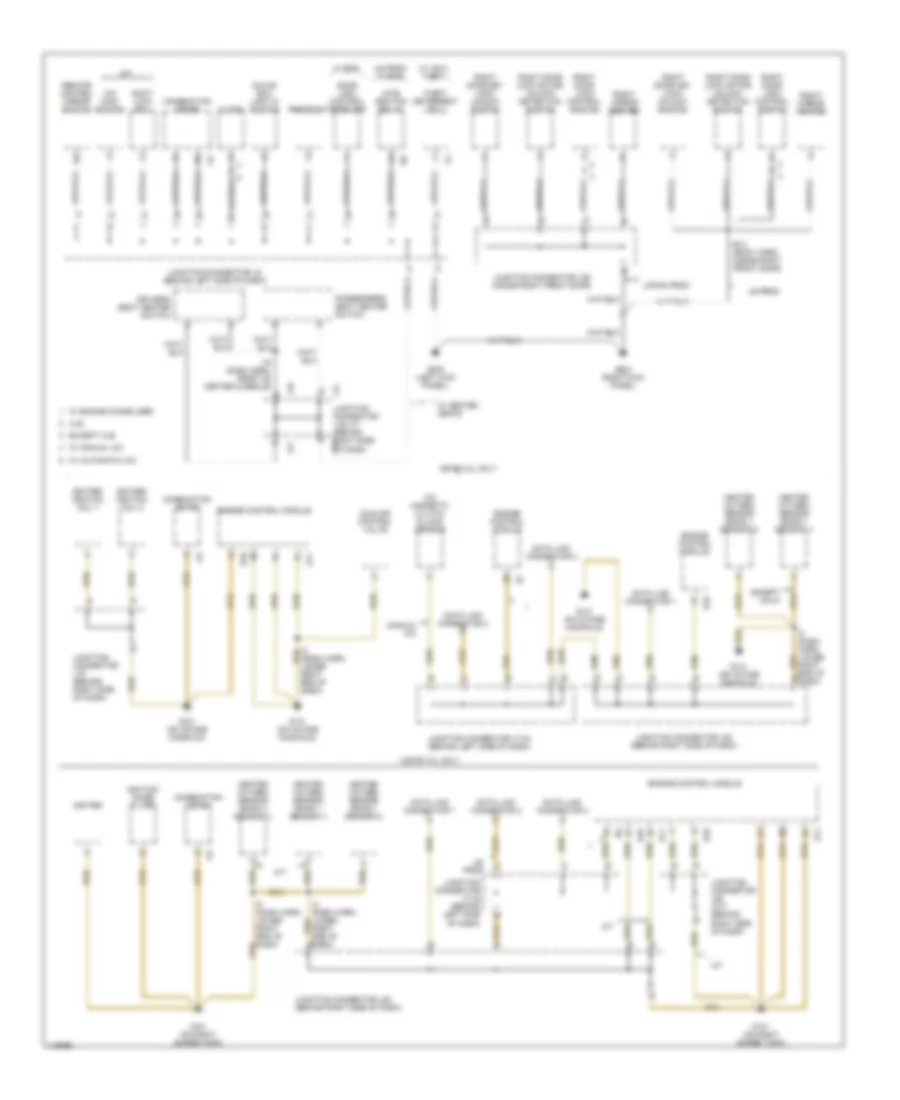 2.2L, Ground Distribution Wiring Diagram (3 of 3) for Toyota Camry CE 2001