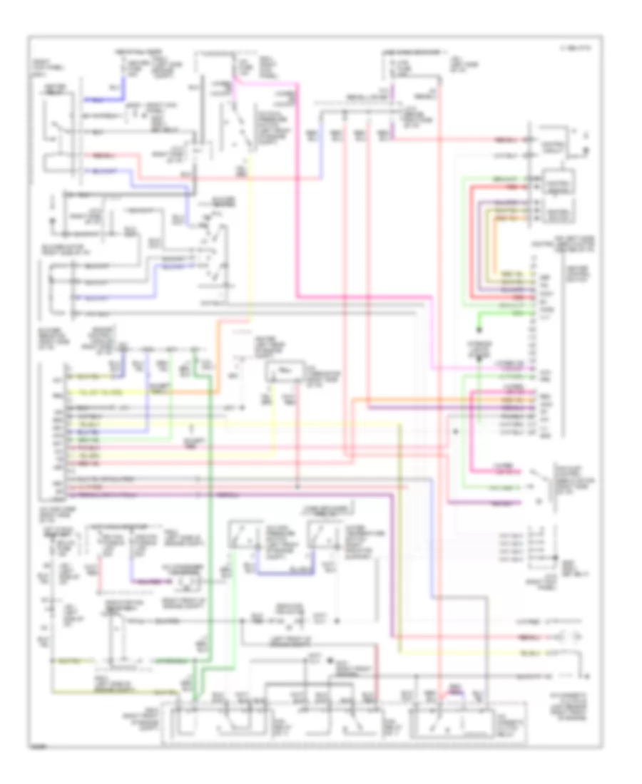 A C Wiring Diagram for Toyota Celica ST 1994