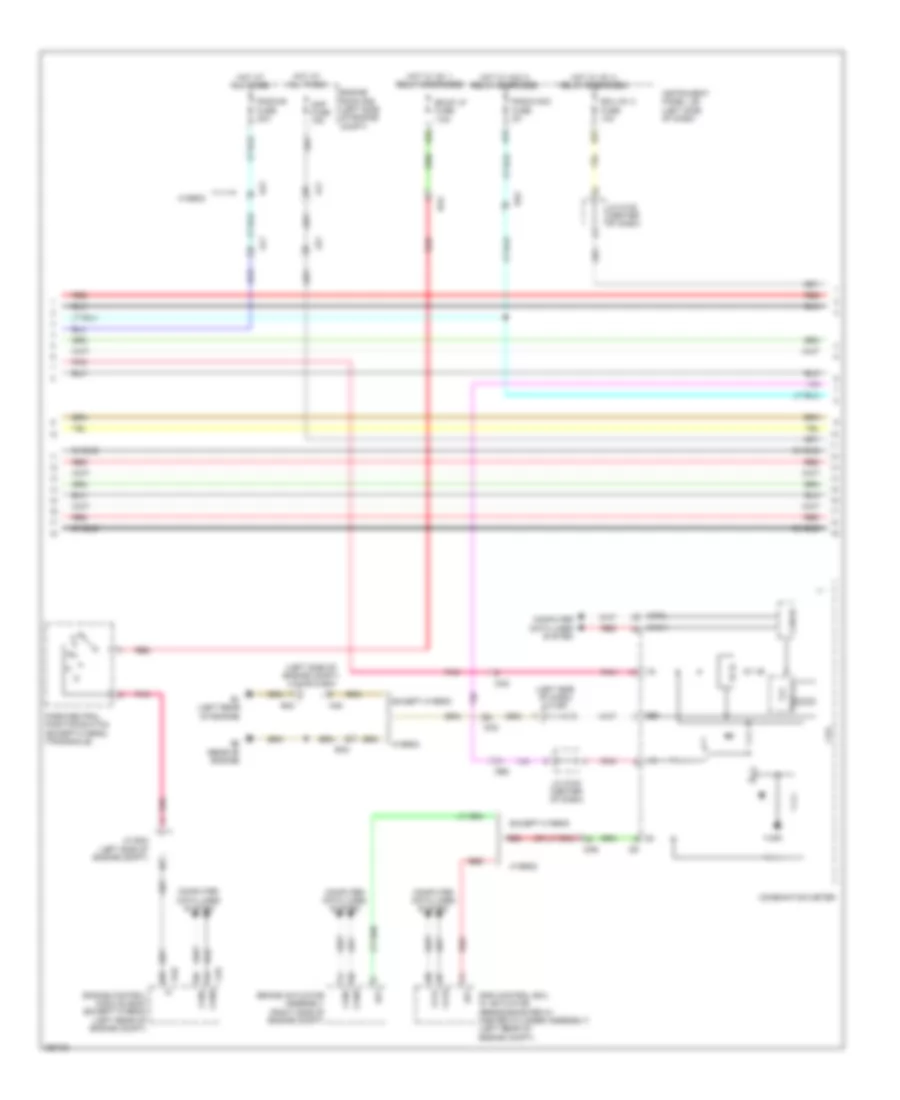 11 Speaker System Wiring Diagram with Navigation Receiver Type 2 of 4 for Toyota Avalon Hybrid XLE 2013