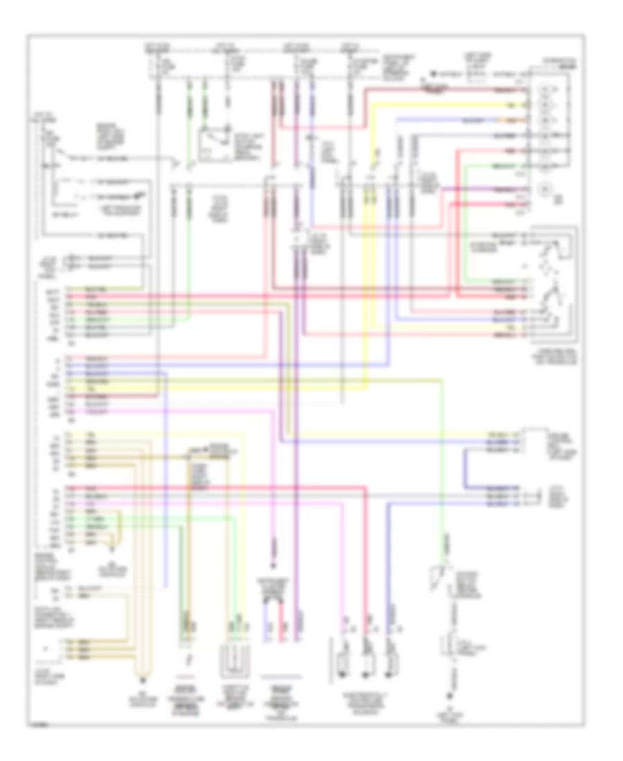 2 2L CNG A T Wiring Diagram for Toyota Camry LE 2001