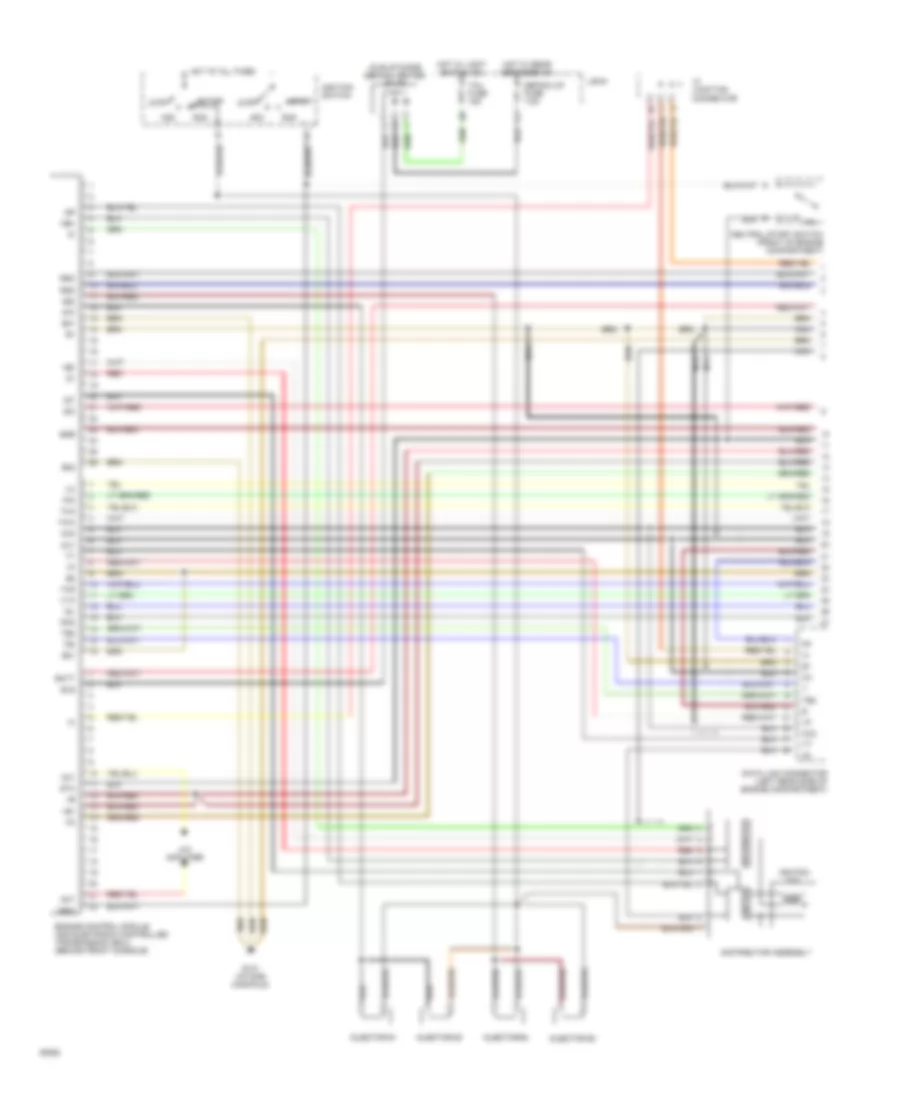 1 8L Engine Performance Wiring Diagrams A T 1 of 2 for Toyota Corolla 1994