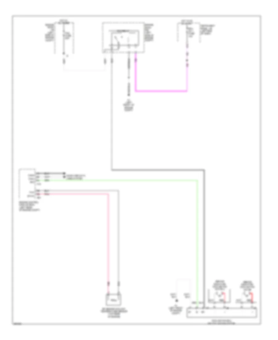 Cooling Fan Wiring Diagram Hybrid for Toyota Avalon Limited 2013