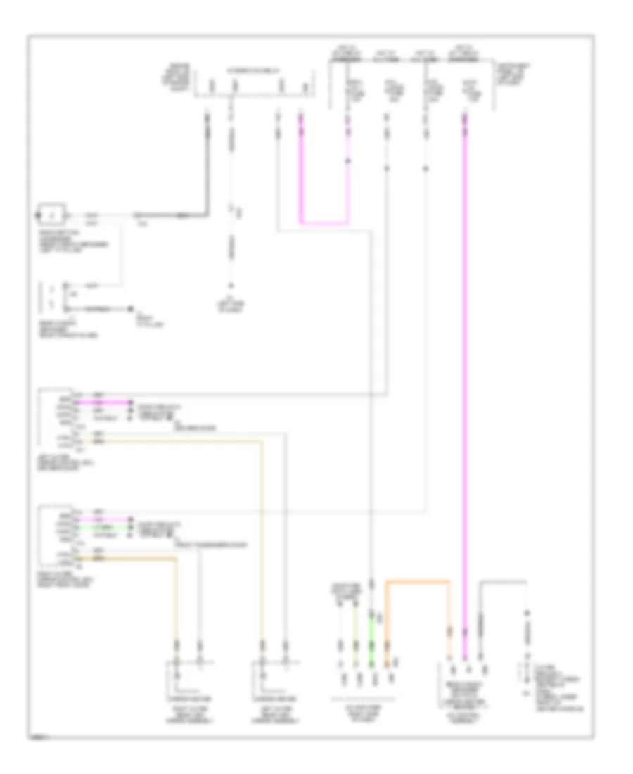 Defoggers Wiring Diagram with Memory for Toyota Avalon Limited 2013