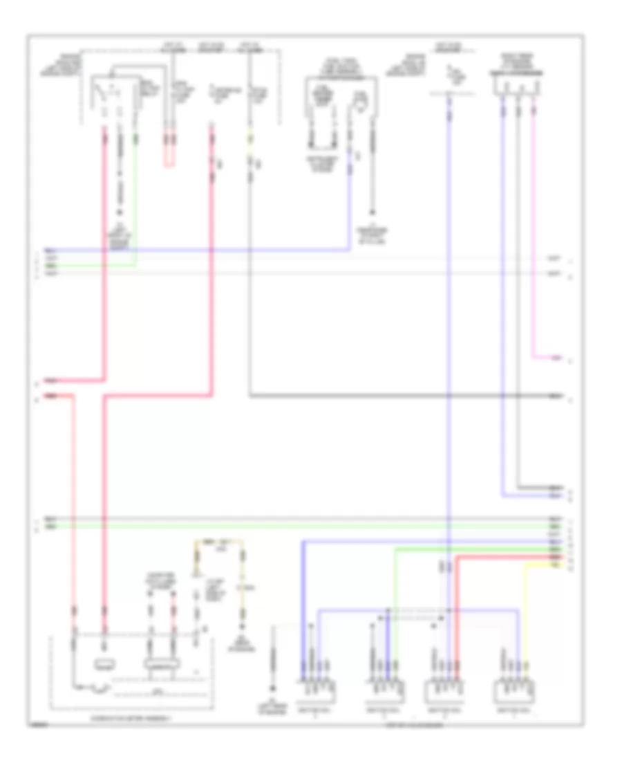 2 5L Hybrid Engine Controls Wiring Diagram 2 of 4 for Toyota Avalon Limited 2013