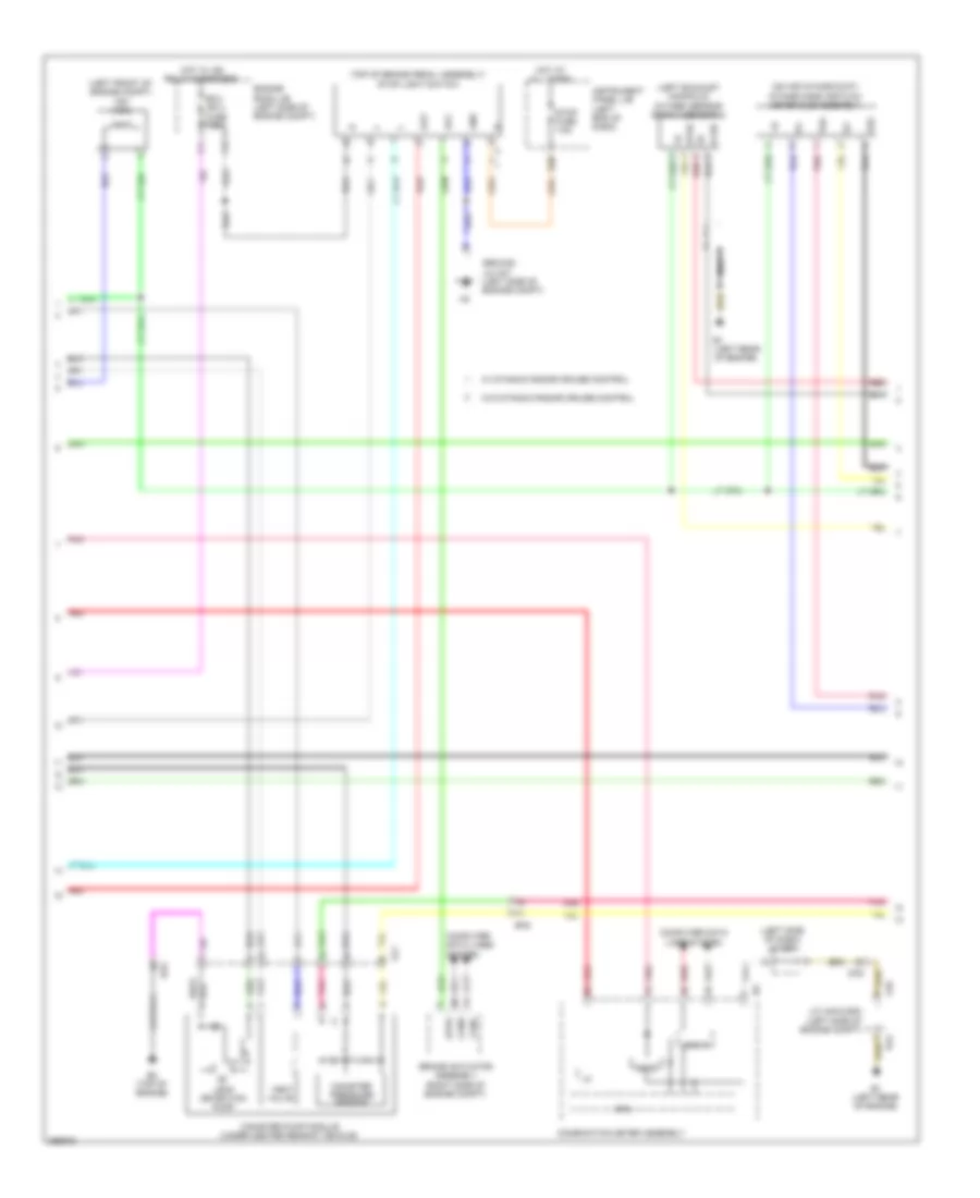 3 5L Engine Performance Wiring Diagram 2 of 5 for Toyota Avalon Limited 2013