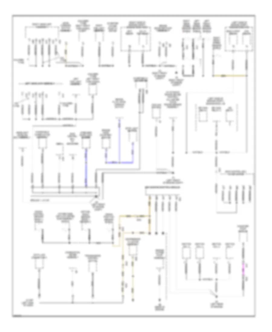 Ground Distribution Wiring Diagram Hybrid 1 of 4 for Toyota Avalon Limited 2013
