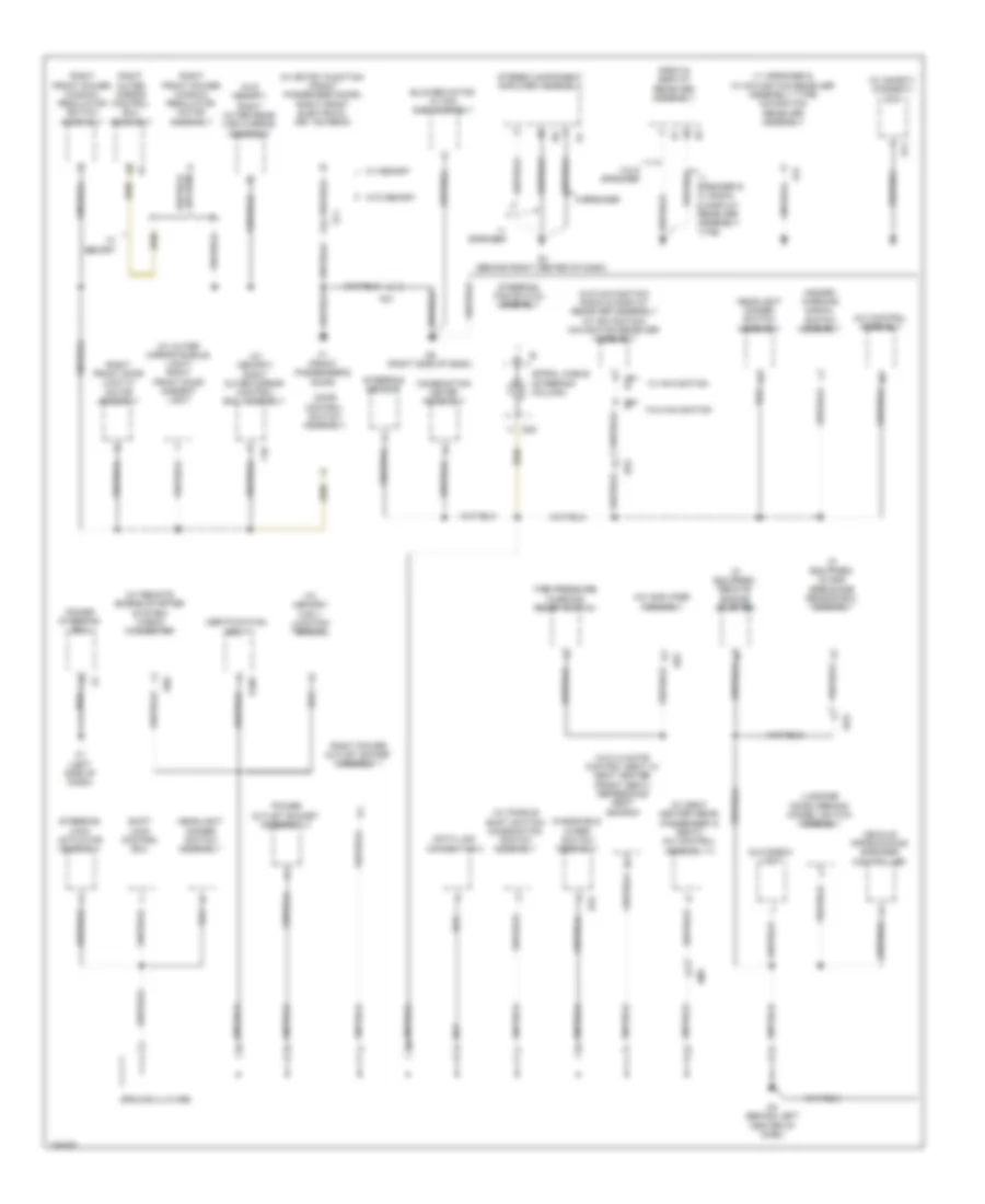 Ground Distribution Wiring Diagram Hybrid 3 of 4 for Toyota Avalon Limited 2013