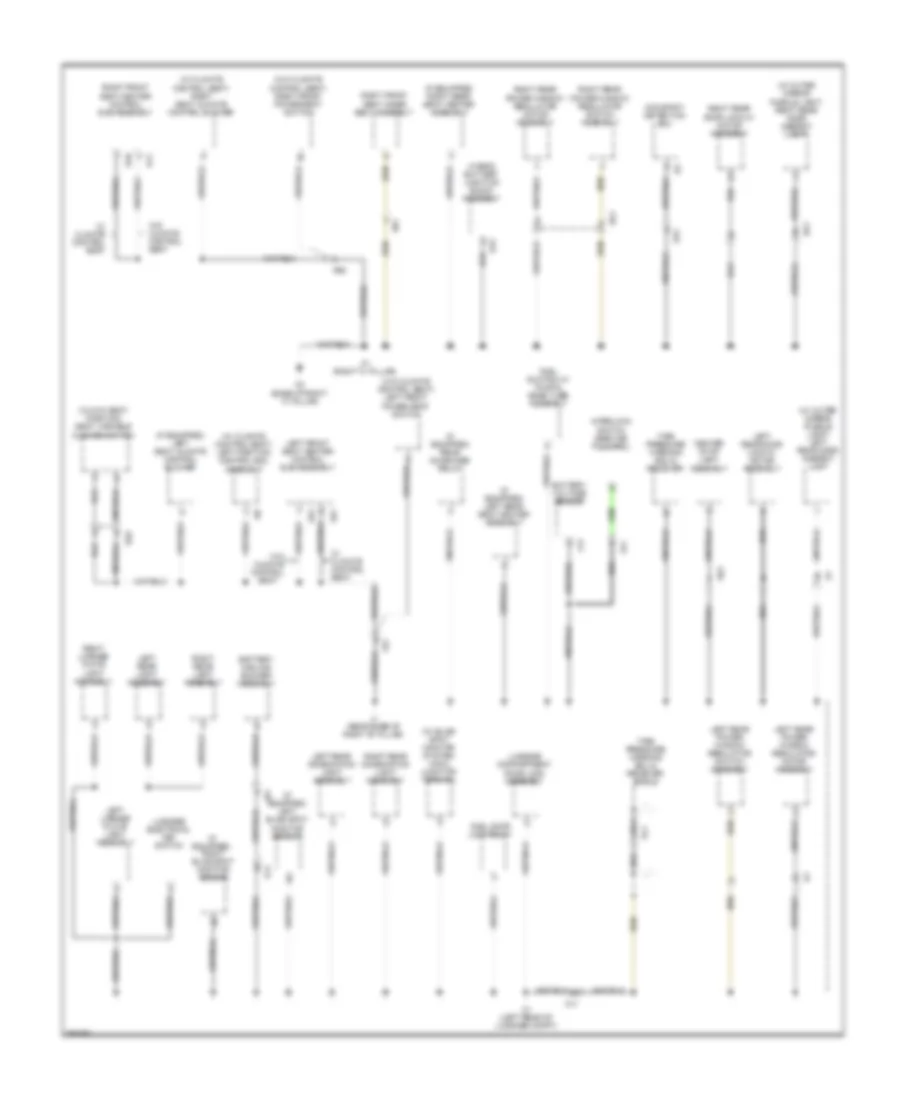 Ground Distribution Wiring Diagram Hybrid 4 of 4 for Toyota Avalon Limited 2013