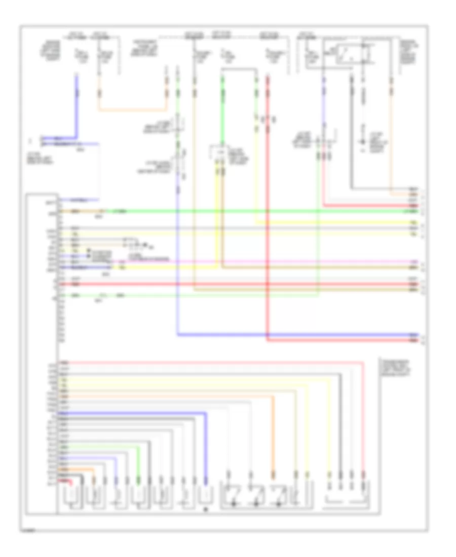 Transmission Wiring Diagram 1 of 3 for Toyota Avalon 2011