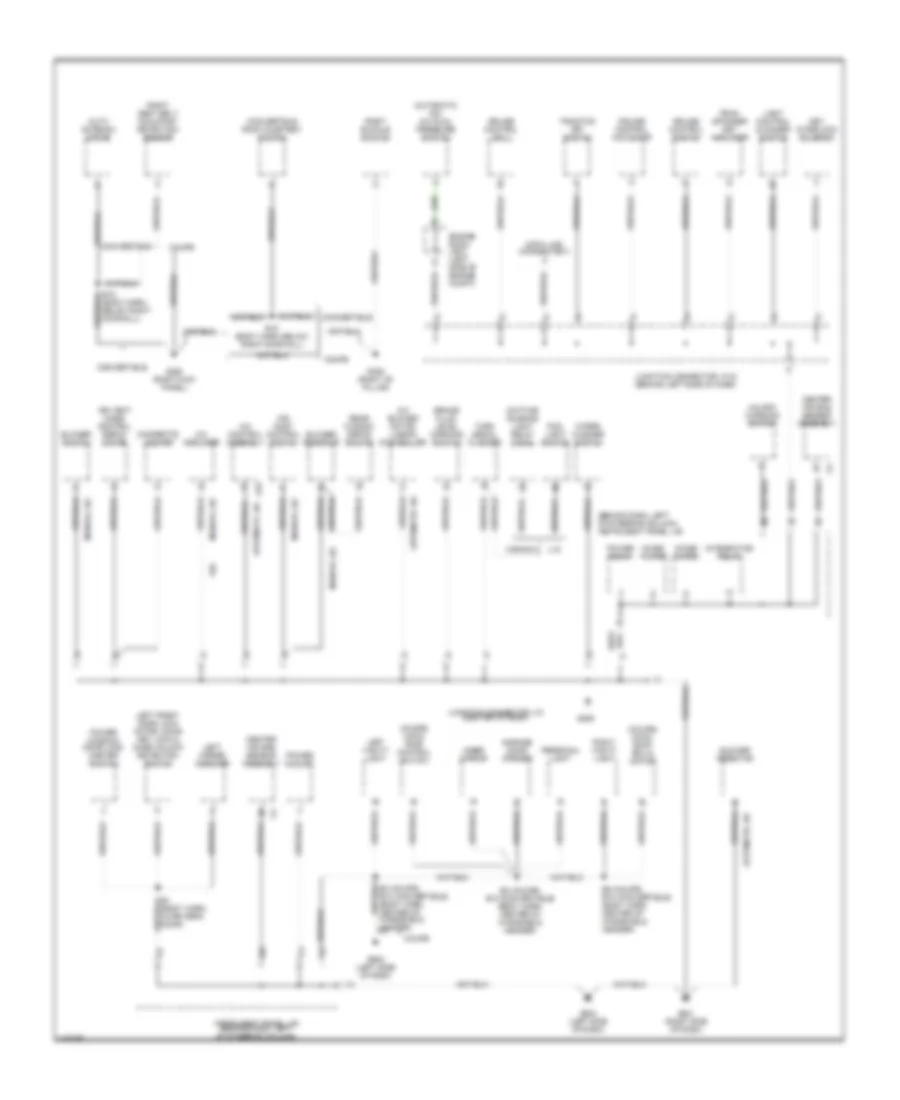 Ground Distribution Wiring Diagram 2 of 3 for Toyota Camry Solara SE 2001