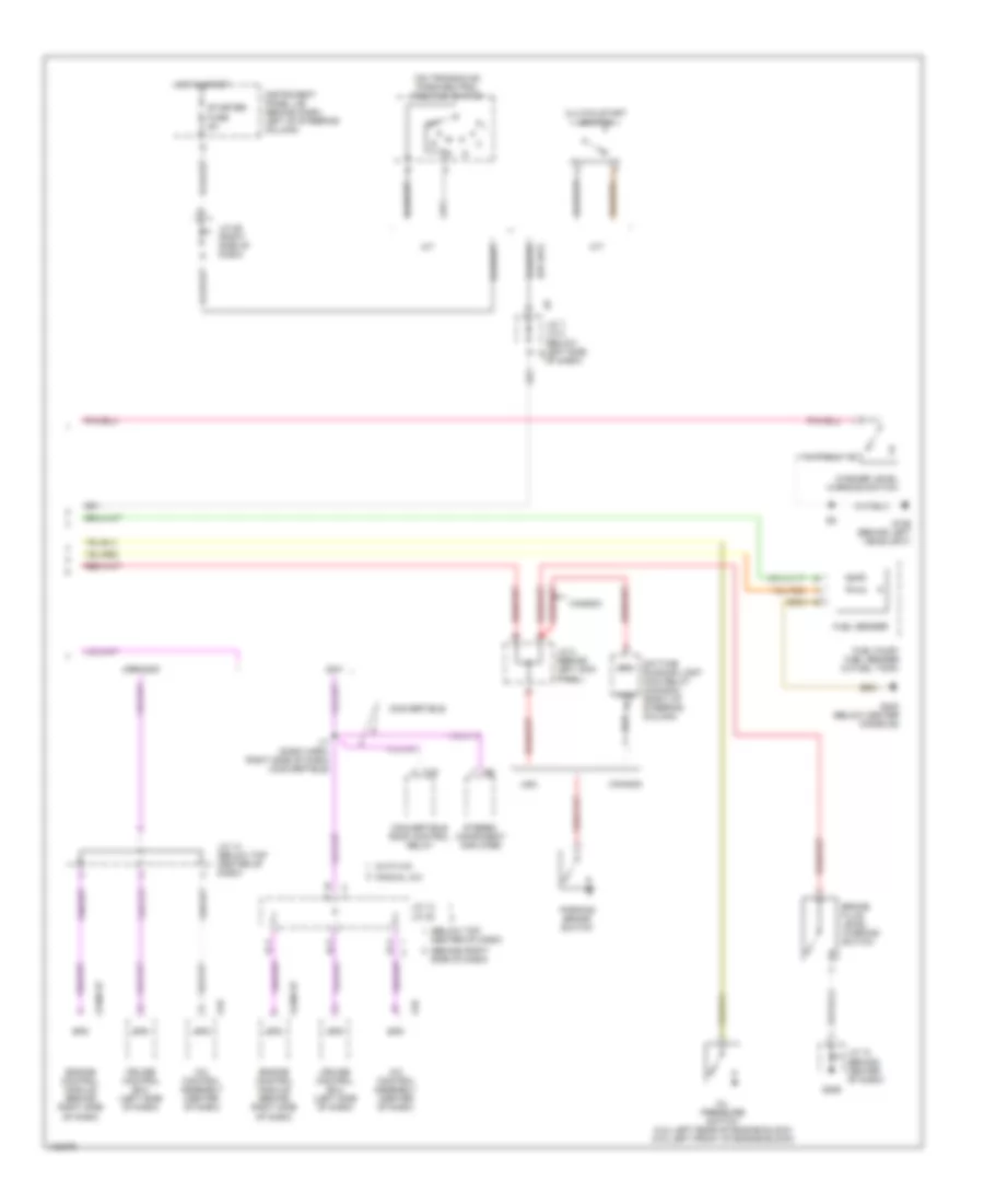 Instrument Cluster Wiring Diagram (2 of 2) for Toyota Camry Solara SE 2001