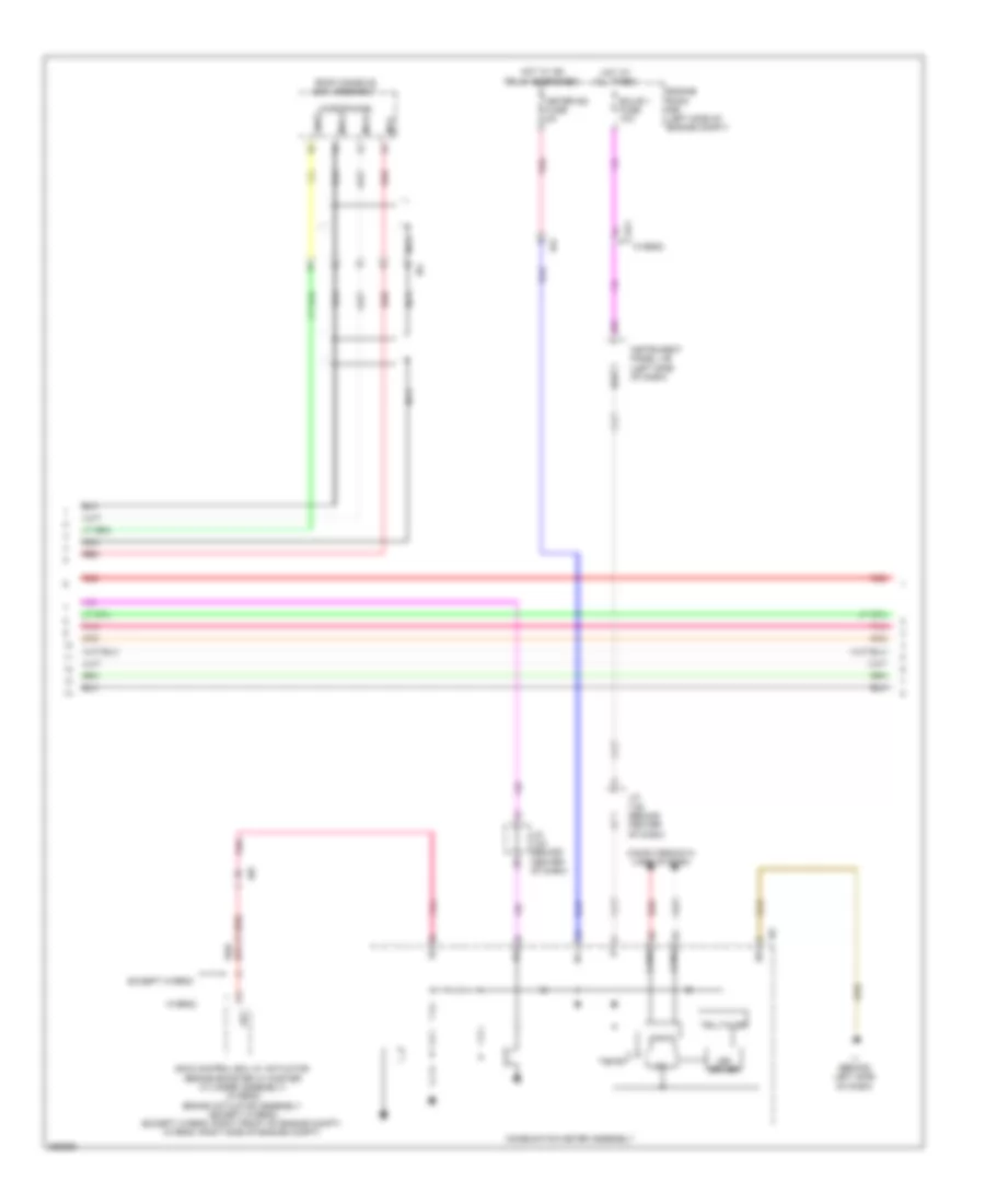 6 Speaker System Wiring Diagram with Display 3 of 4 for Toyota Camry Hybrid LE 2013