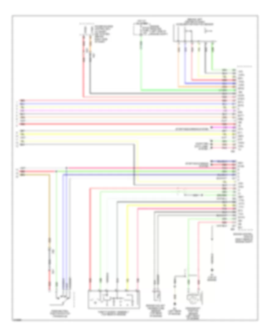 Transmission Wiring Diagram (3 of 3) for Toyota Avalon Limited 2011