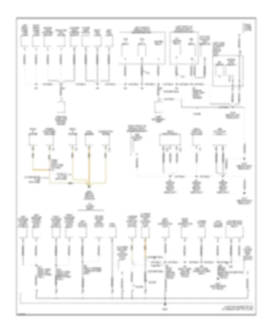 Ground Distribution Wiring Diagram 1 of 3 for Toyota Camry Solara SLE 2001