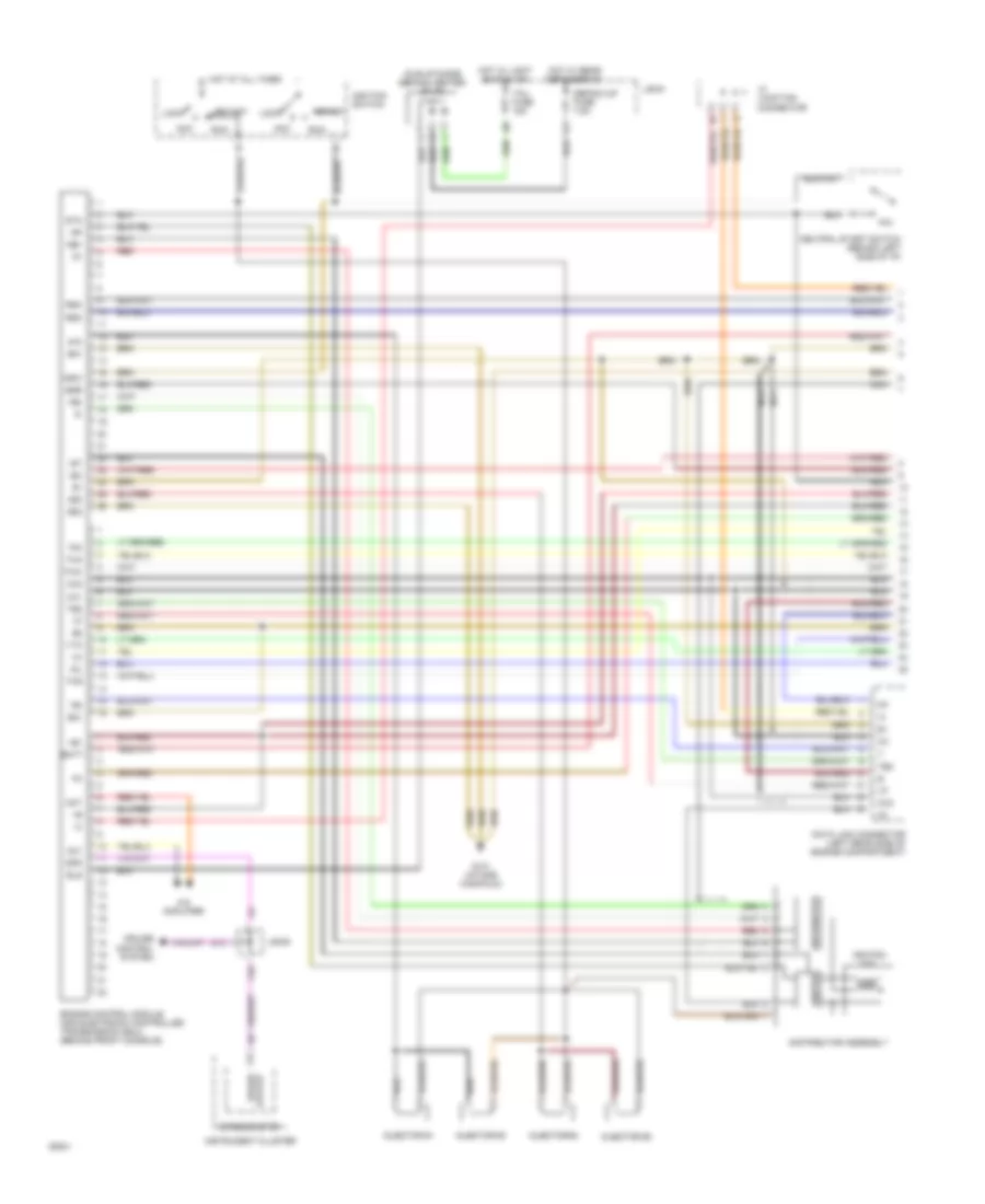 1 6L Engine Performance Wiring Diagrams A T 1 of 2 for Toyota Corolla LE 1994