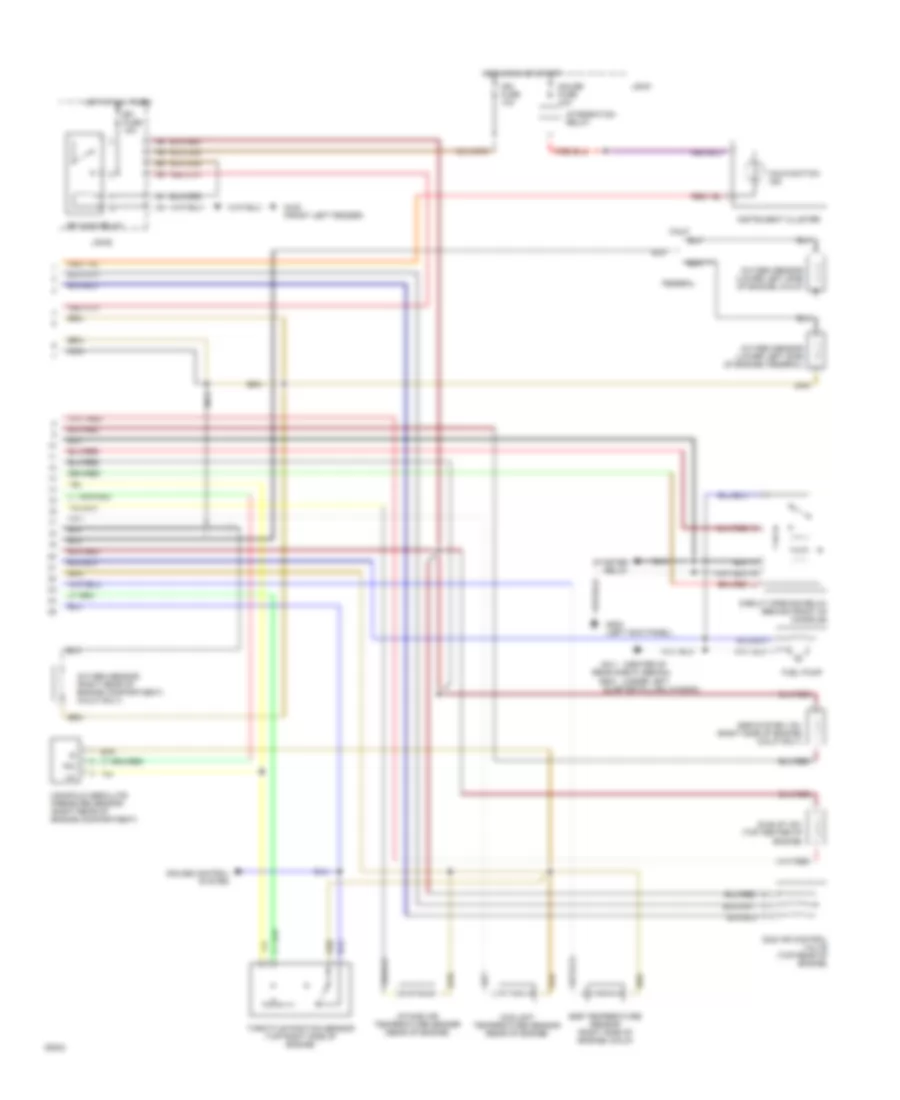 1.6L, Engine Performance Wiring Diagrams, AT (2 of 2) for Toyota Corolla LE 1994