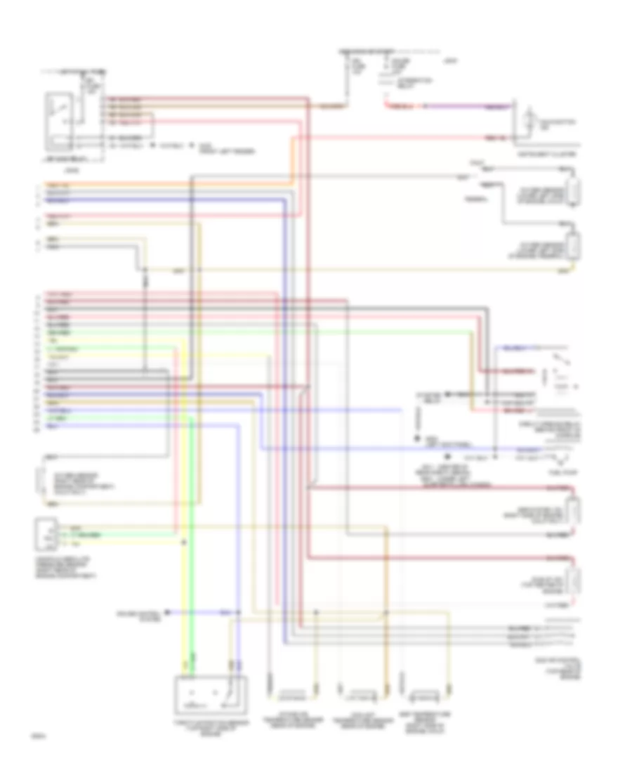 1 6L Engine Performance Wiring Diagrams M T 2 of 2 for Toyota Corolla LE 1994