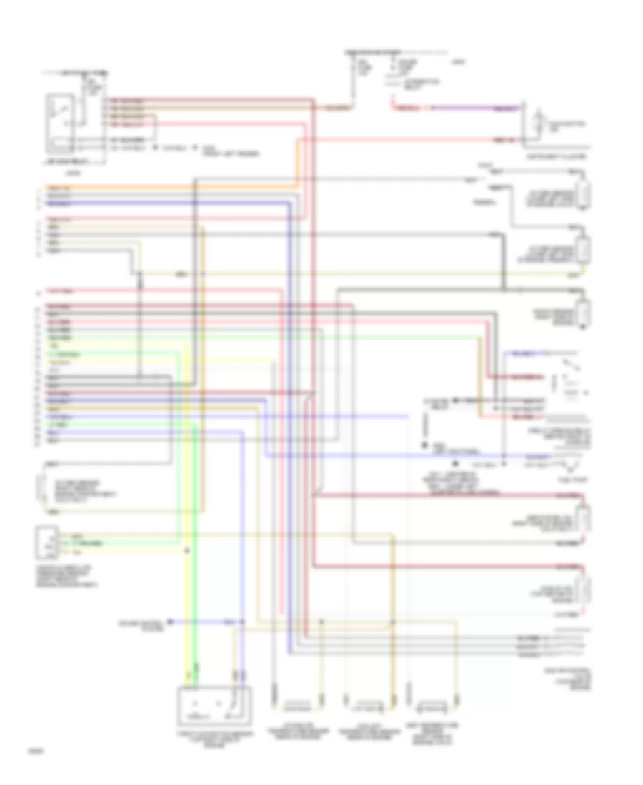 1.8L, Engine Performance Wiring Diagrams, AT (2 of 2) for Toyota Corolla LE 1994