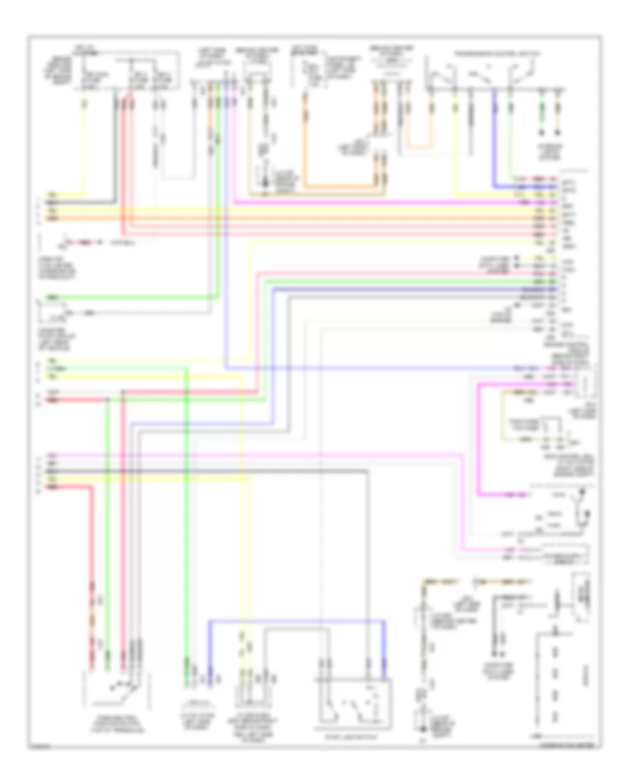 3.5L, Transmission Wiring Diagram (2 of 2) for Toyota Camry 2011