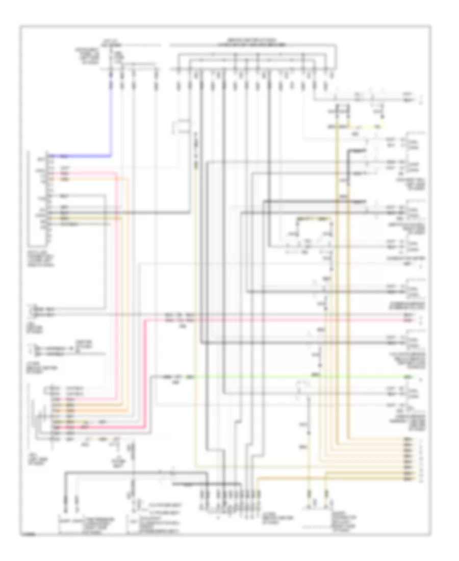 Computer Data Lines Wiring Diagram, Hybrid (1 of 2) for Toyota Camry 2011