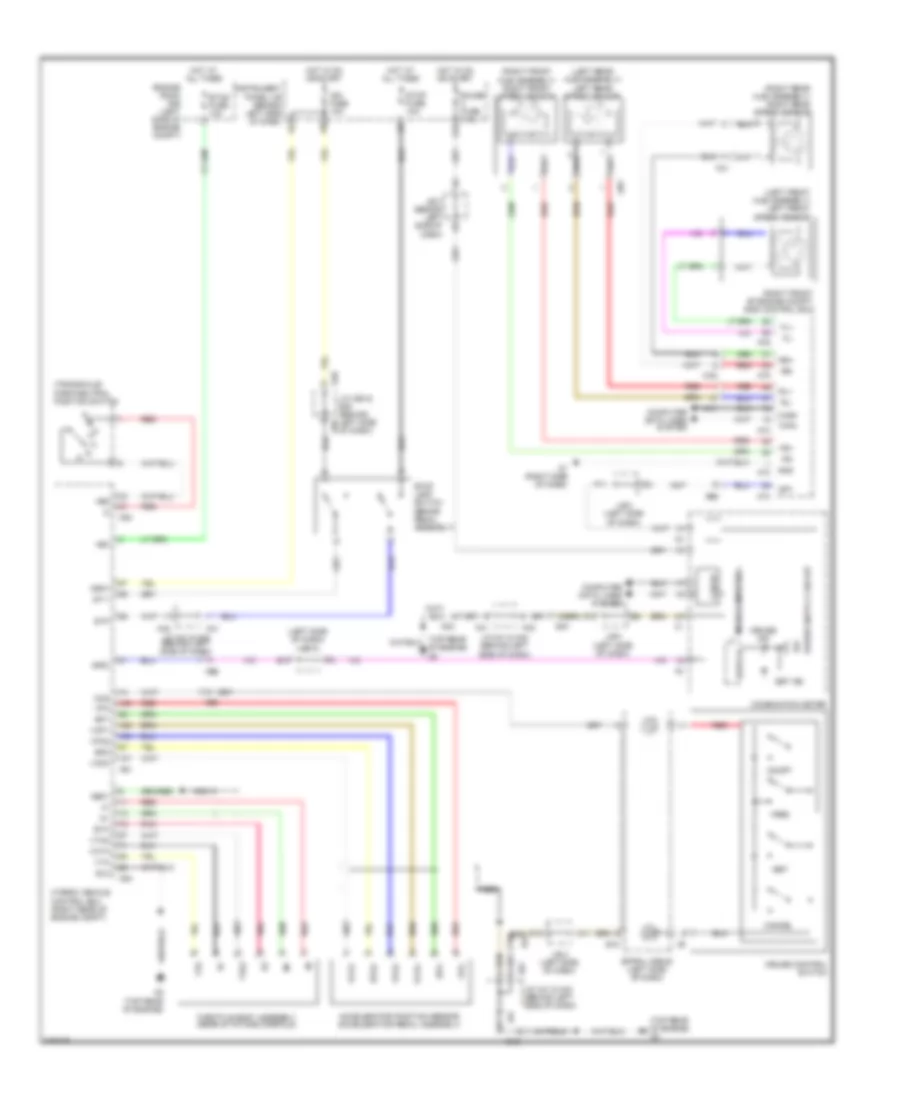 2 4L Hybrid Cruise Control Wiring Diagram for Toyota Camry 2011