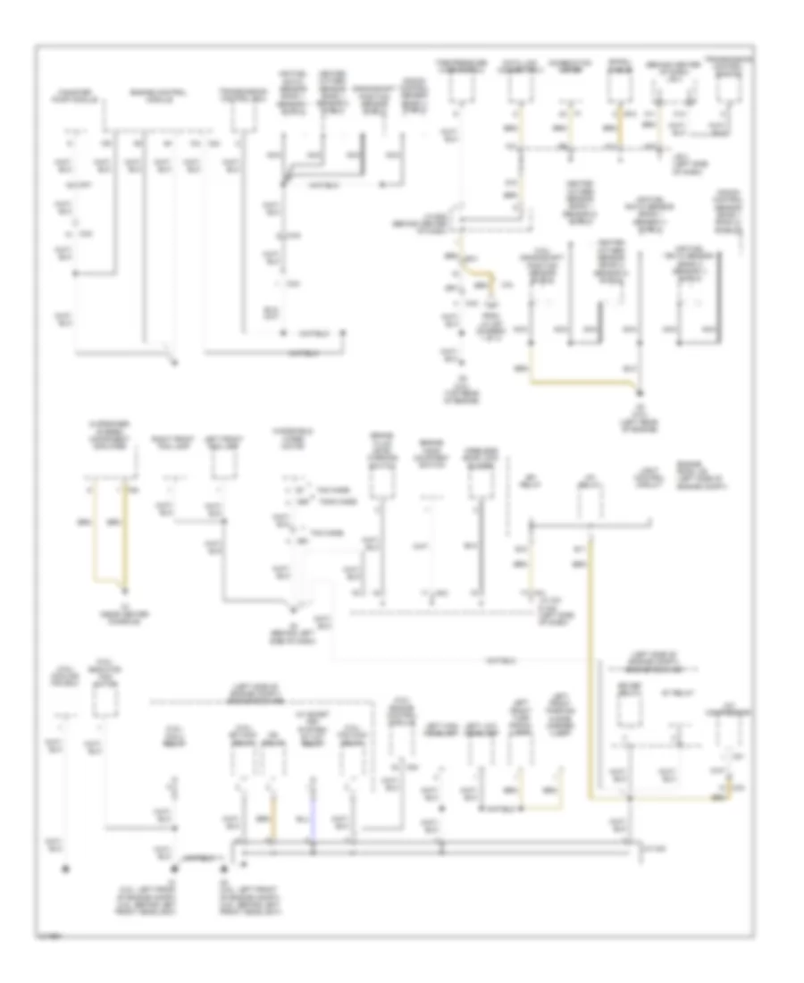 Ground Distribution Wiring Diagram Except Hybrid 2 of 4 for Toyota Camry 2011
