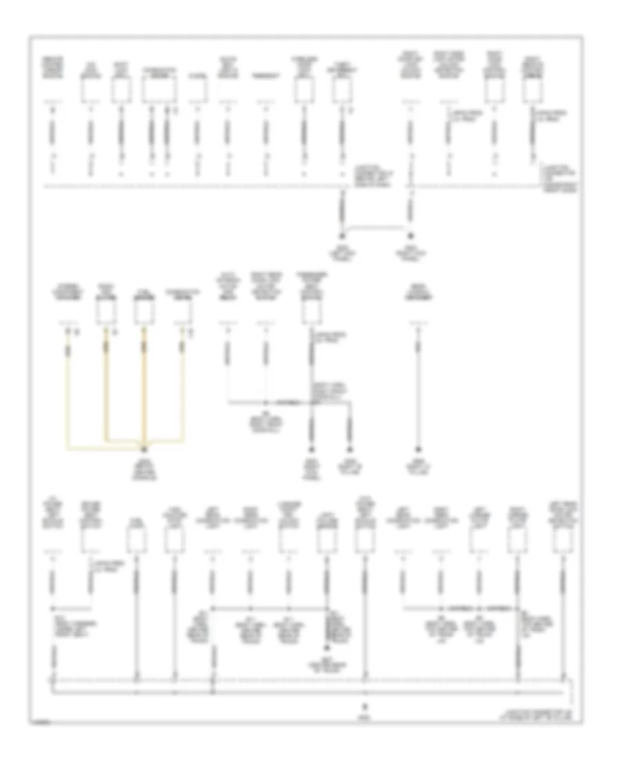 Ground Distribution Wiring Diagram (3 of 3) for Toyota Camry LE 1998