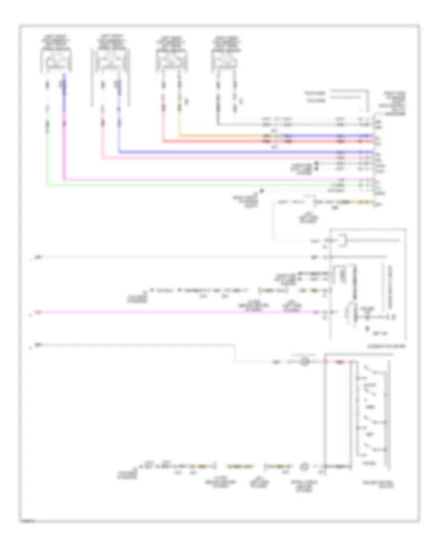 2.5L, Cruise Control Wiring Diagram (2 of 2) for Toyota Camry Hybrid 2011