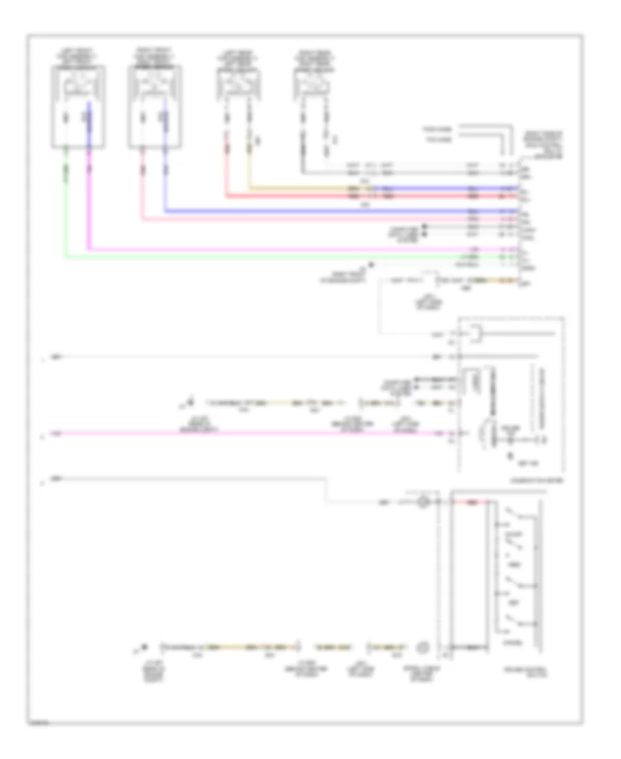 3.5L, Cruise Control Wiring Diagram (2 of 2) for Toyota Camry Hybrid 2011