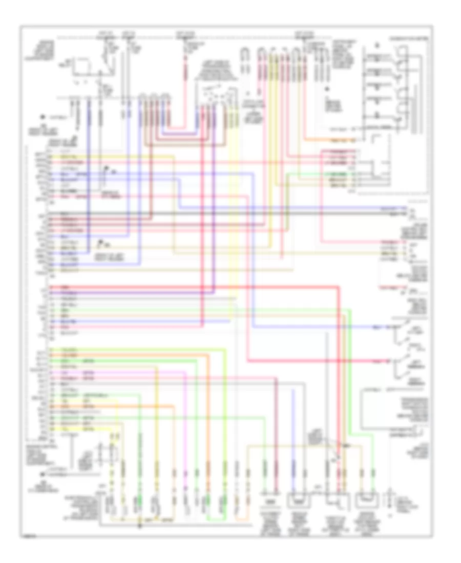 A T Wiring Diagram for Toyota Celica GT 2001