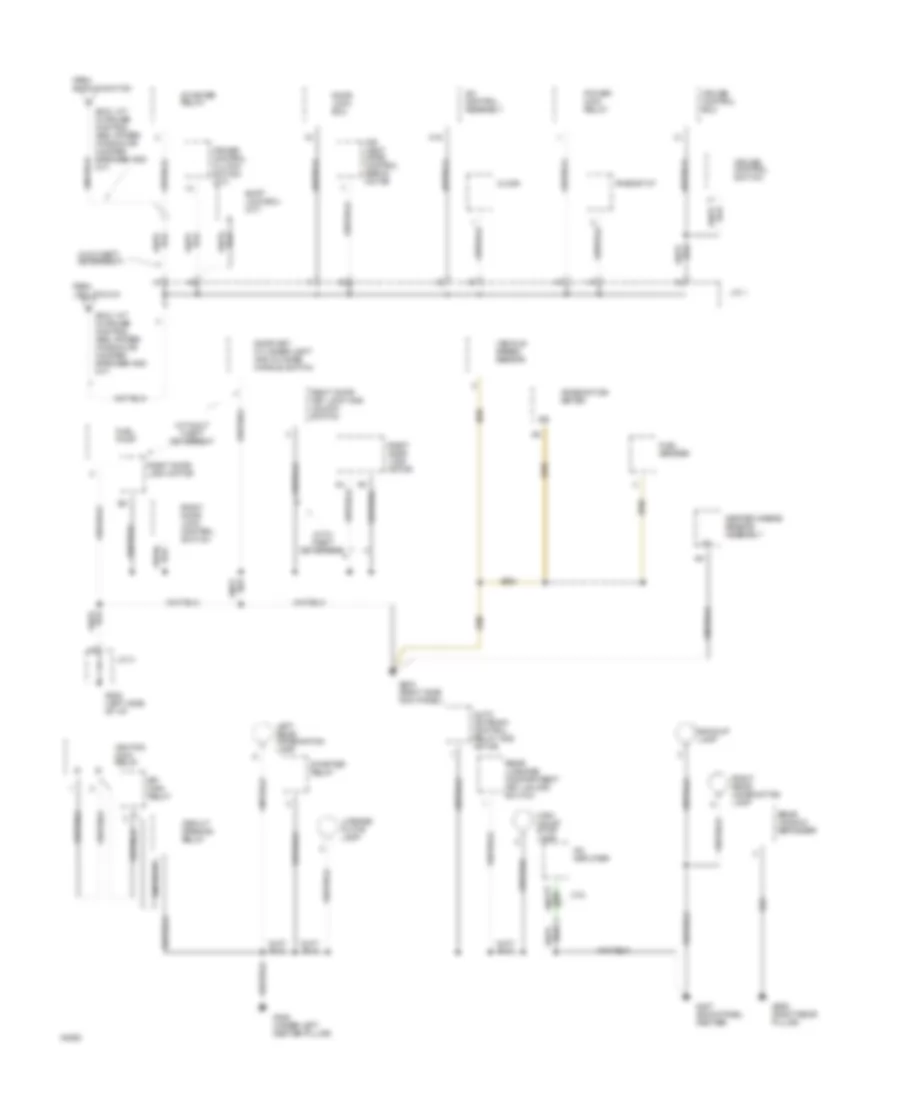 Ground Distribution Wiring Diagram (3 of 3) for Toyota MR2 1994