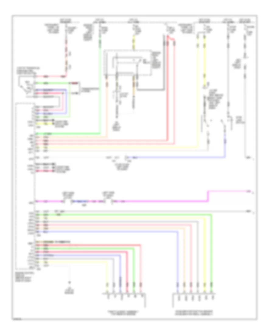 3.5L, Cruise Control Wiring Diagram (1 of 2) for Toyota Camry LE 2011