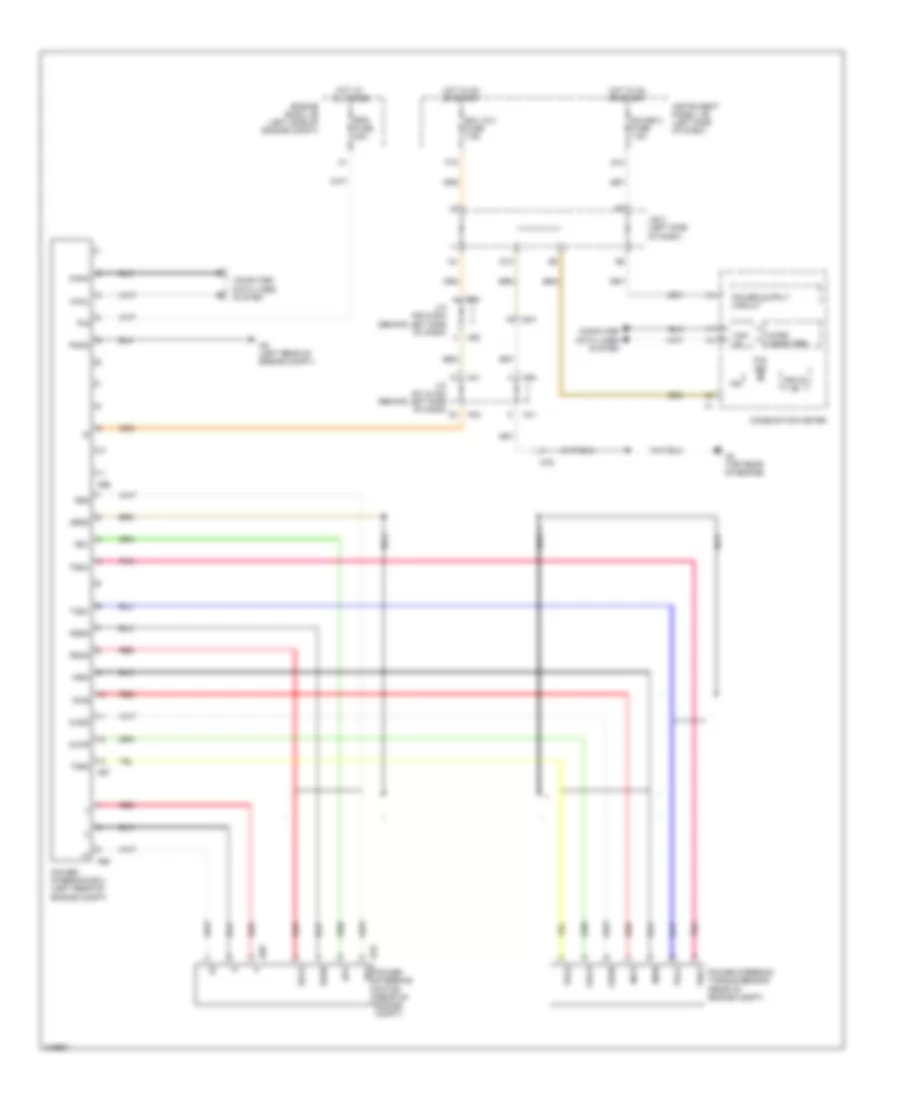 Electronic Power Steering Wiring Diagram for Toyota Camry LE 2011