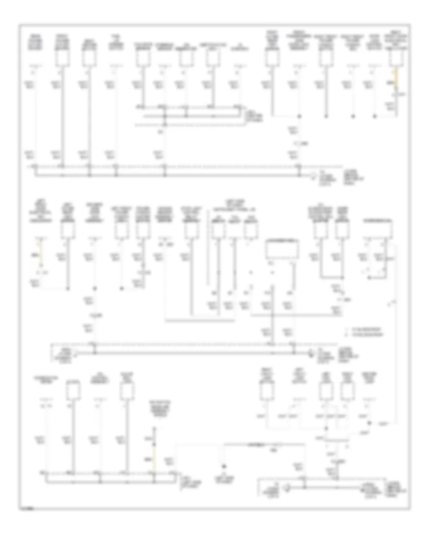 Ground Distribution Wiring Diagram Hybrid 2 of 4 for Toyota Camry LE 2011