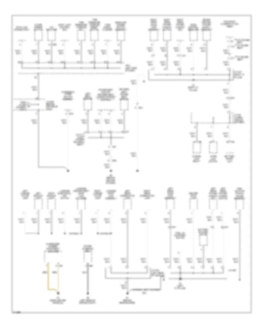 Ground Distribution Wiring Diagram Hybrid 3 of 4 for Toyota Camry LE 2011