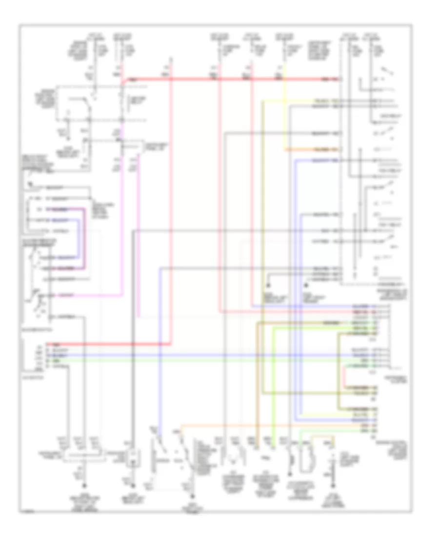 Air Conditioning Wiring Diagrams for Toyota Celica GT-S 2001