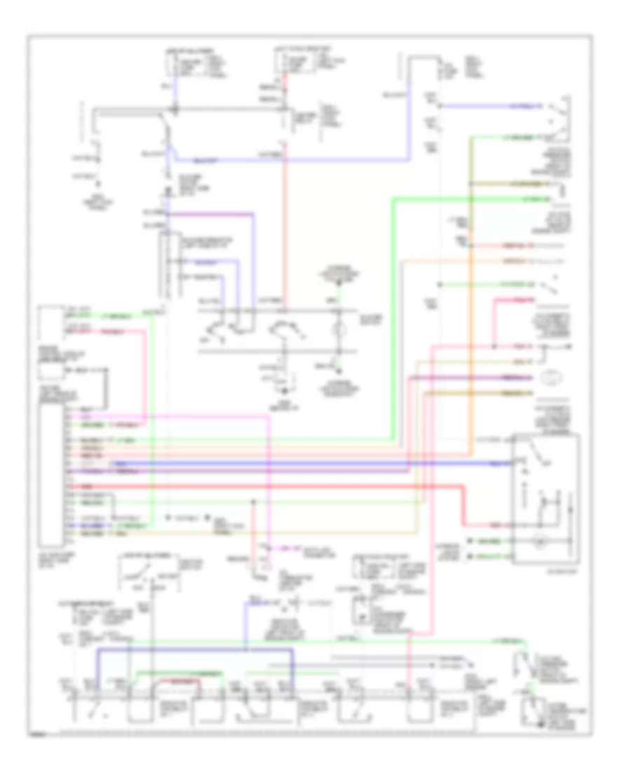 A C Wiring Diagram for Toyota Paseo 1994