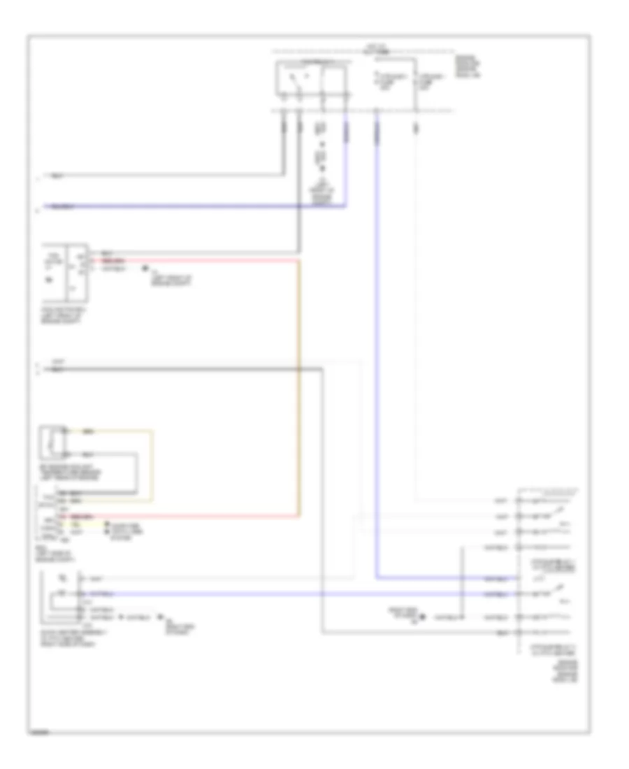 Manual A C Wiring Diagram NUMMI Made 2 of 2 for Toyota Corolla 2013