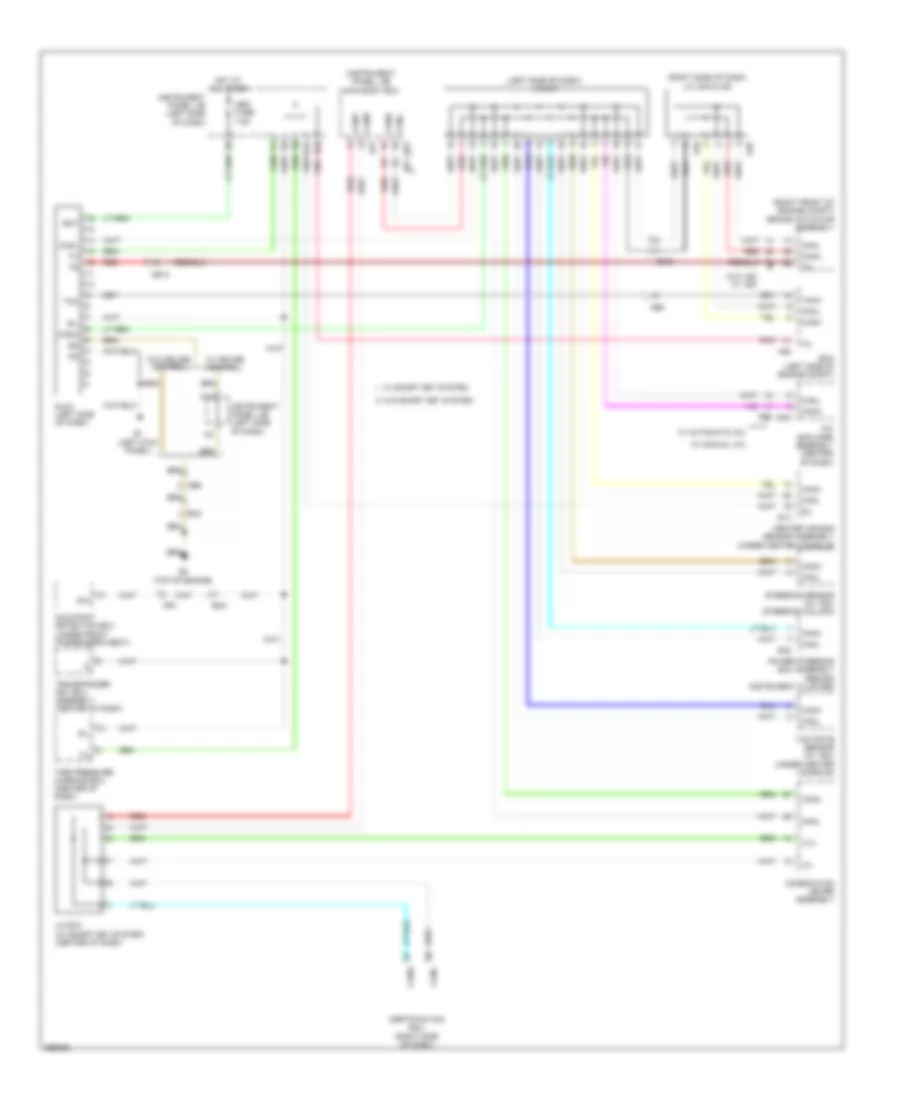 Computer Data Lines Wiring Diagram NUMMI Made for Toyota Corolla 2013