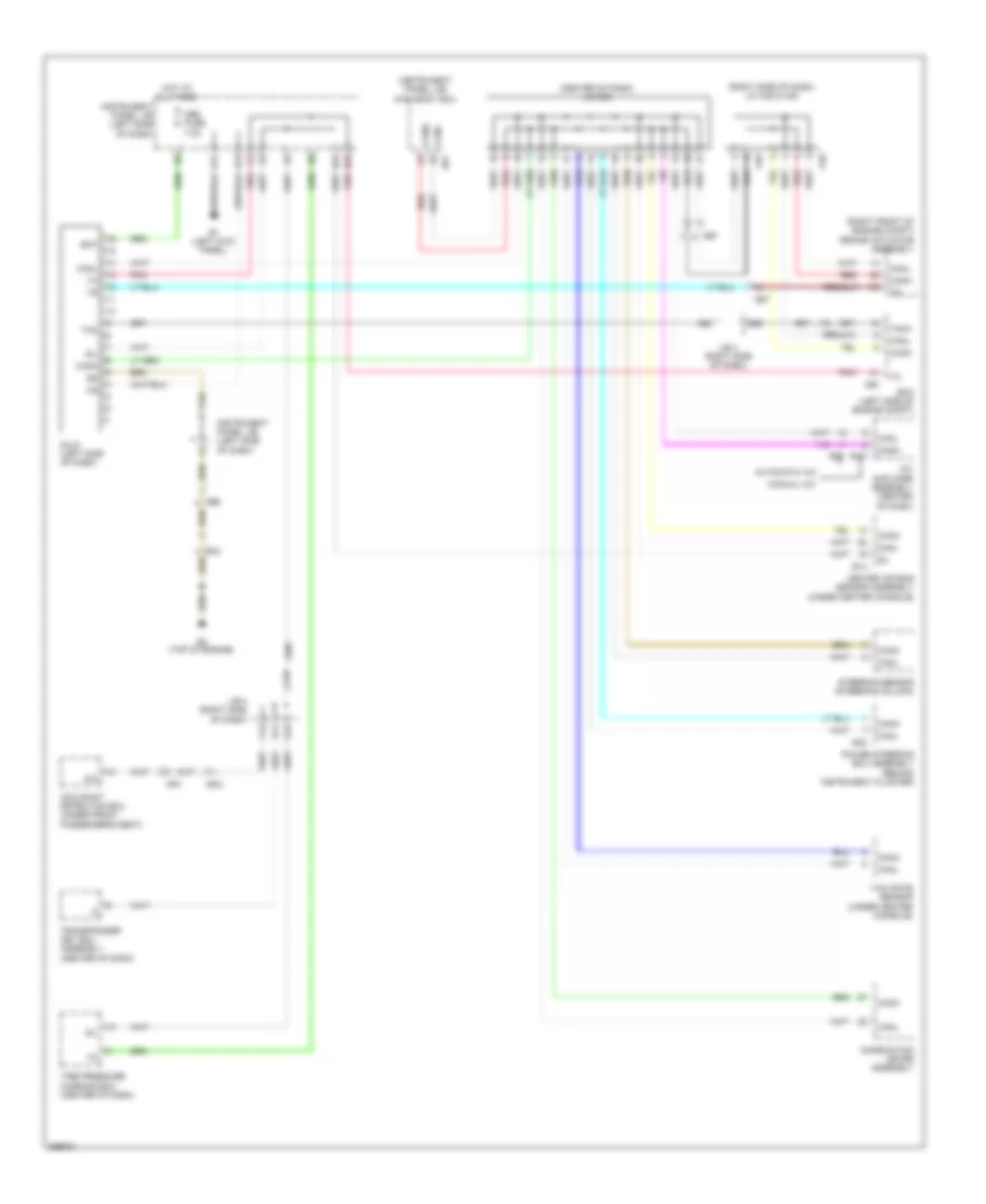 Computer Data Lines Wiring Diagram, TMC Made for Toyota Corolla 2013