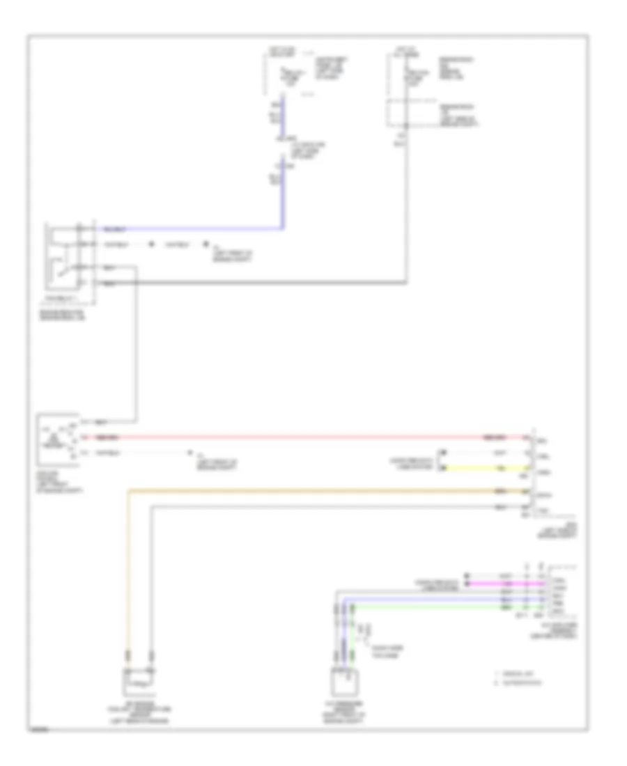 Cooling Fan Wiring Diagram for Toyota Corolla 2013