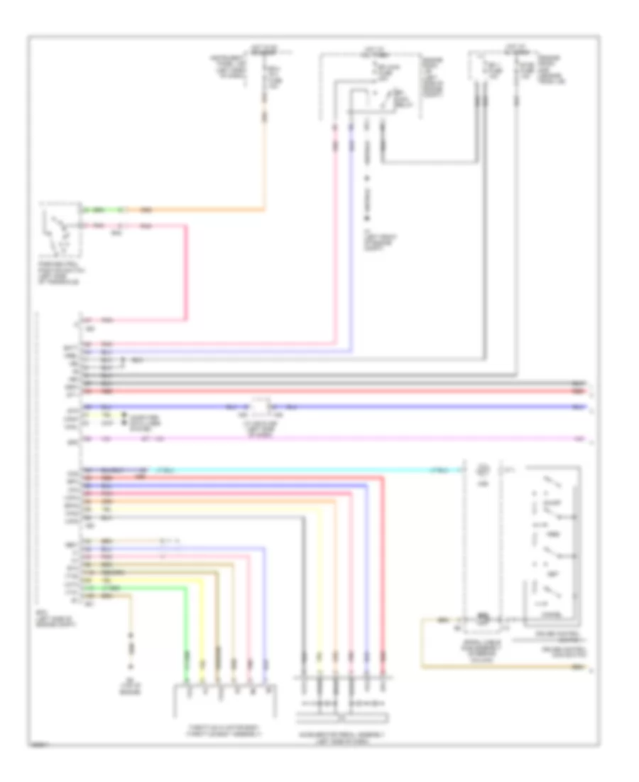 Cruise Control Wiring Diagram, TMC Made (1 of 2) for Toyota Corolla 2013