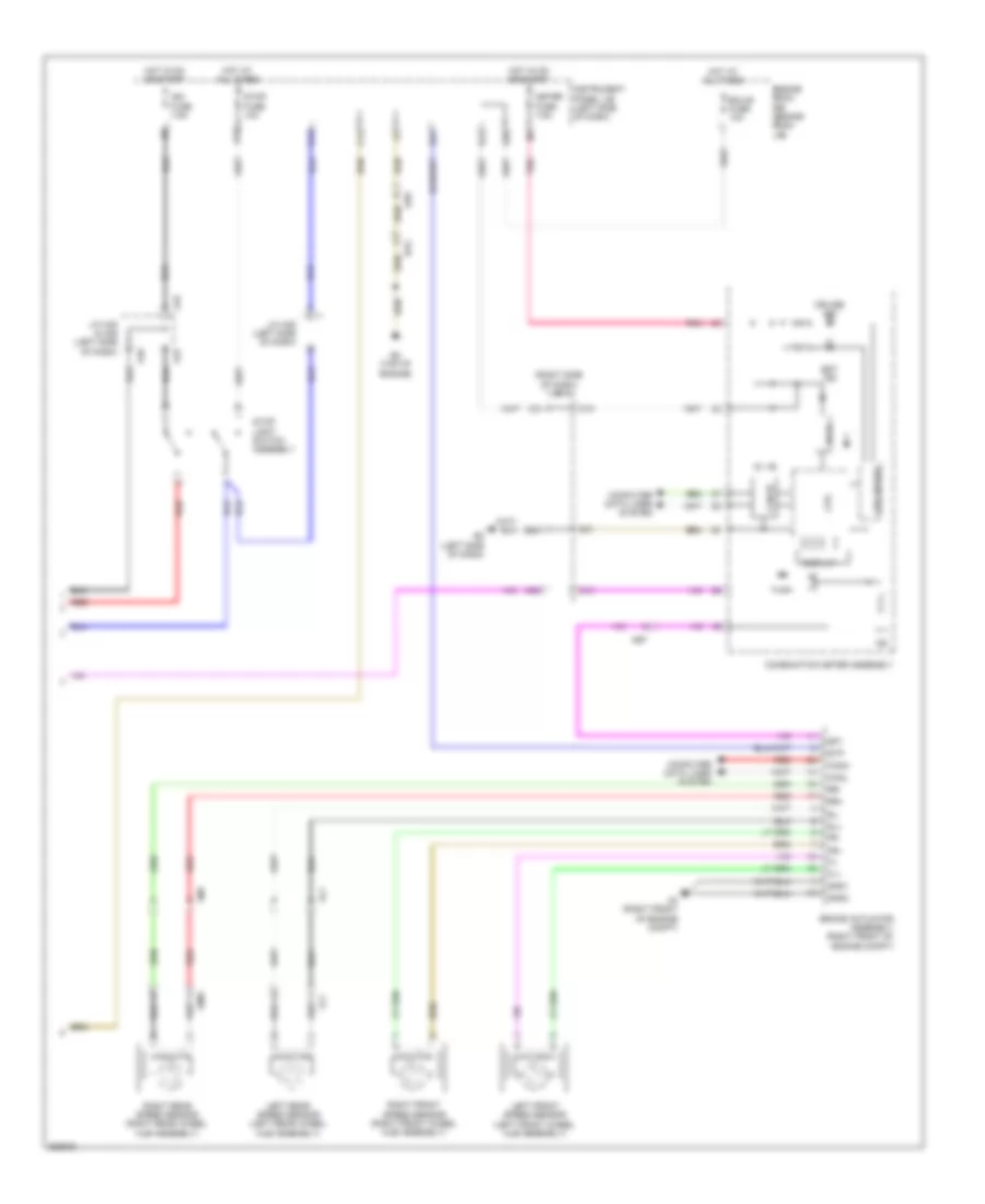 Cruise Control Wiring Diagram, TMC Made (2 of 2) for Toyota Corolla 2013