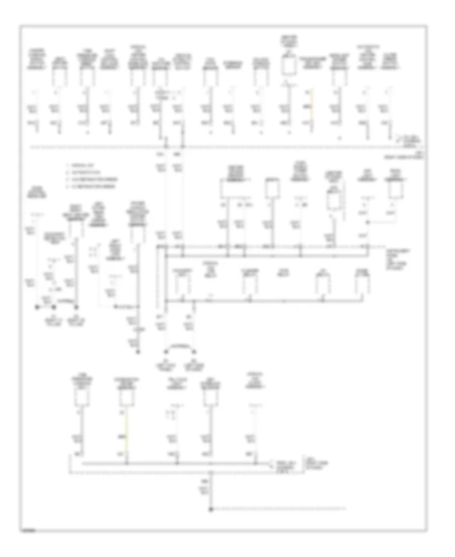 Ground Distribution Wiring Diagram, TMC Made (2 of 3) for Toyota Corolla 2013