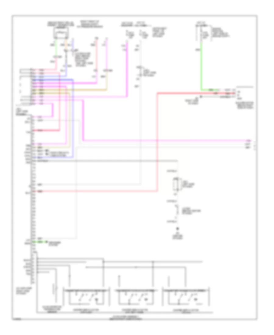 2 5L Manual A C Wiring Diagram 1 of 2 for Toyota Camry SE 2011