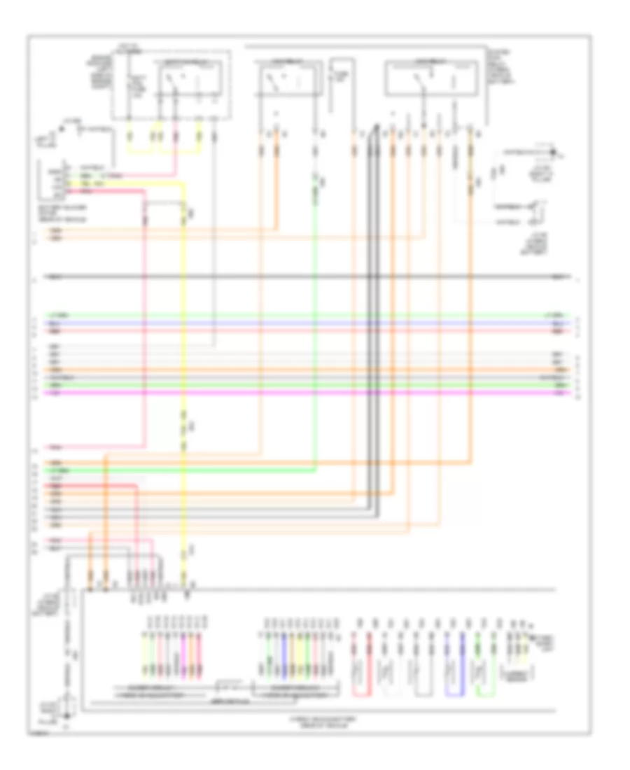 2 4L Hybrid Engine Performance Wiring Diagram 5 of 7 for Toyota Camry SE 2011