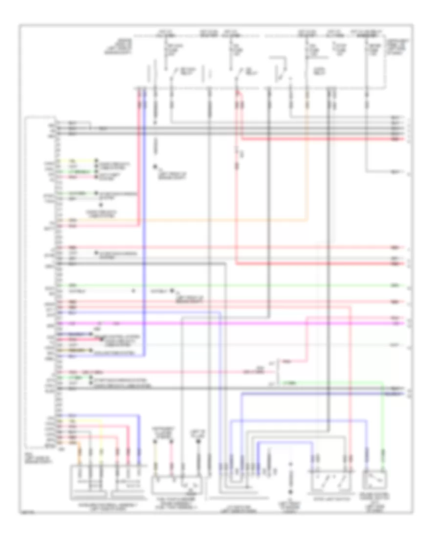 1 8L Engine Performance Wiring Diagram NUMMI Made 1 of 4 for Toyota Corolla LE 2013